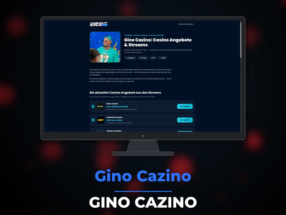 gino cazino - Gino Cazino